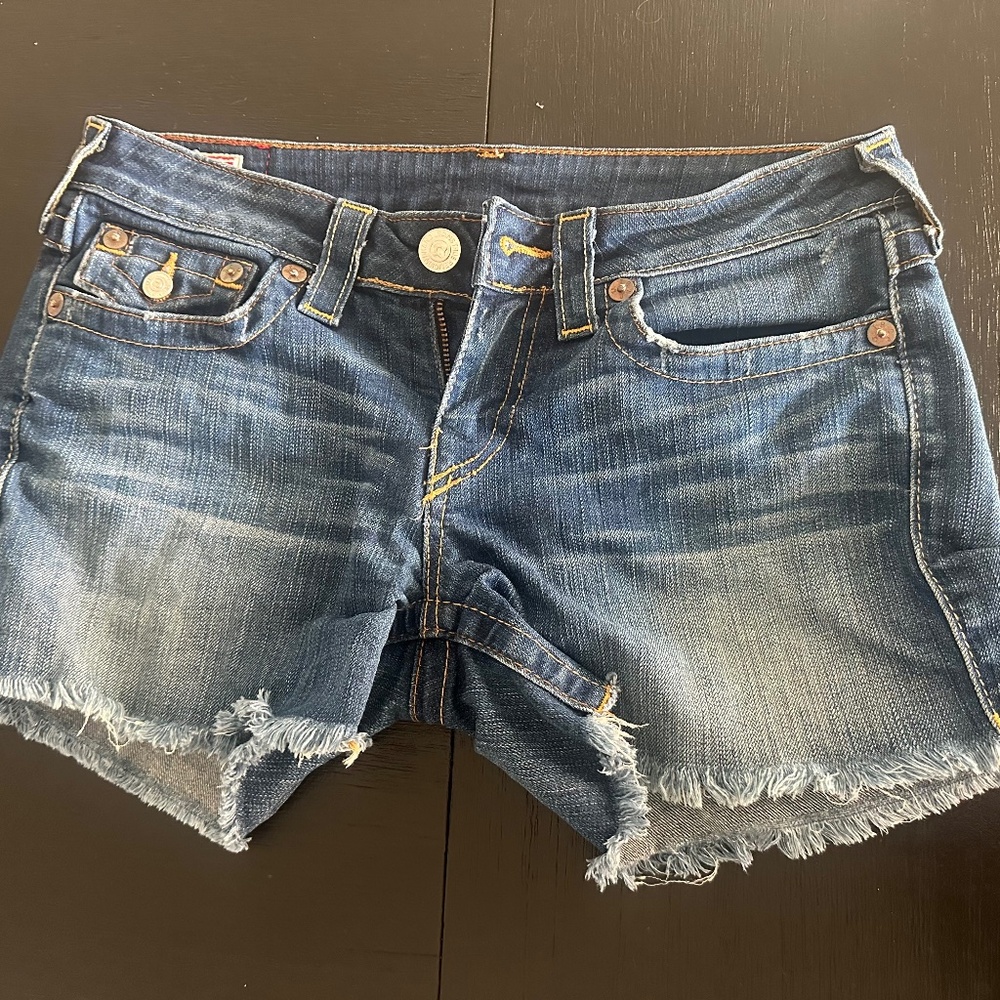 true religion jean shorts